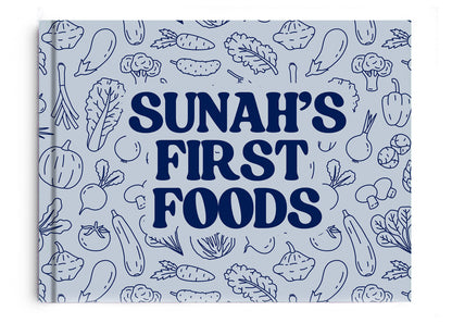 Baby's First Foods Photo Book - Blueberry