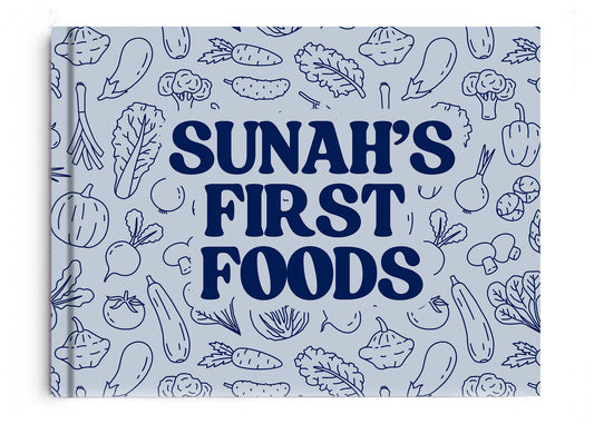 Baby's First Foods Photo Book - Blueberry